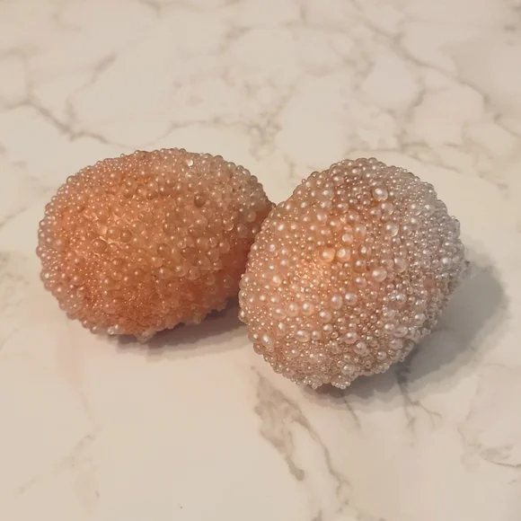 Vintage embellished Pink Easter Eggs - Picture 2 of 7